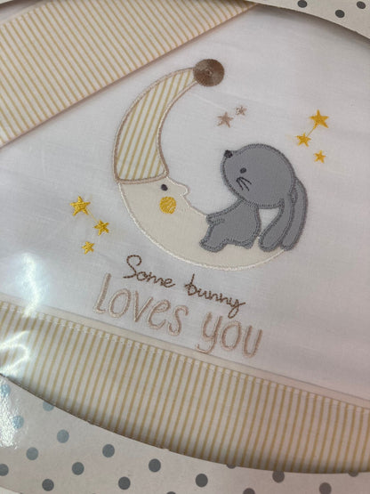 Juego cuna luna beige