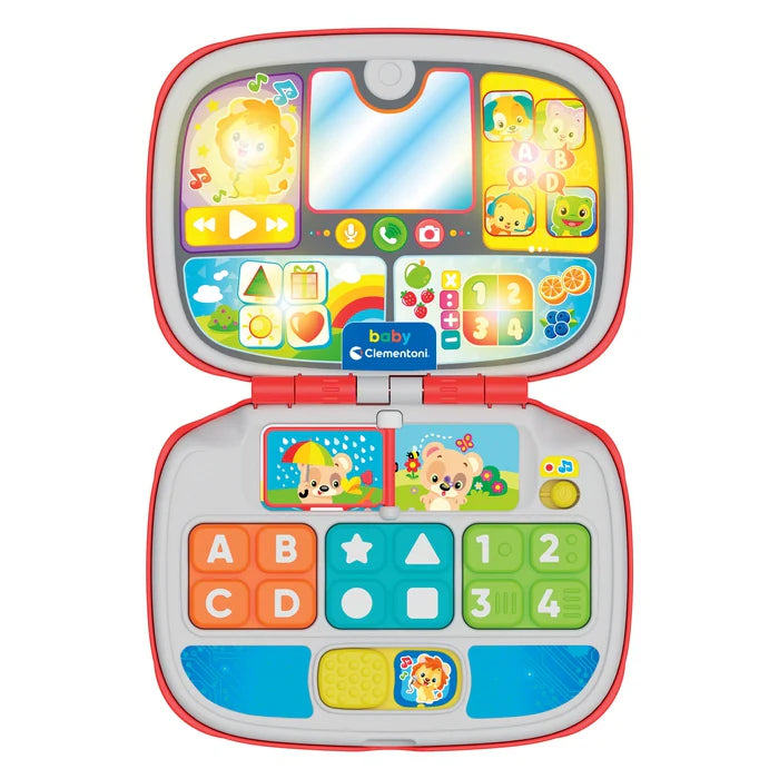 Baby Laptop “Amigos Animales” – Portátil Educativo para Bebés 9-36 meses 💻🐾