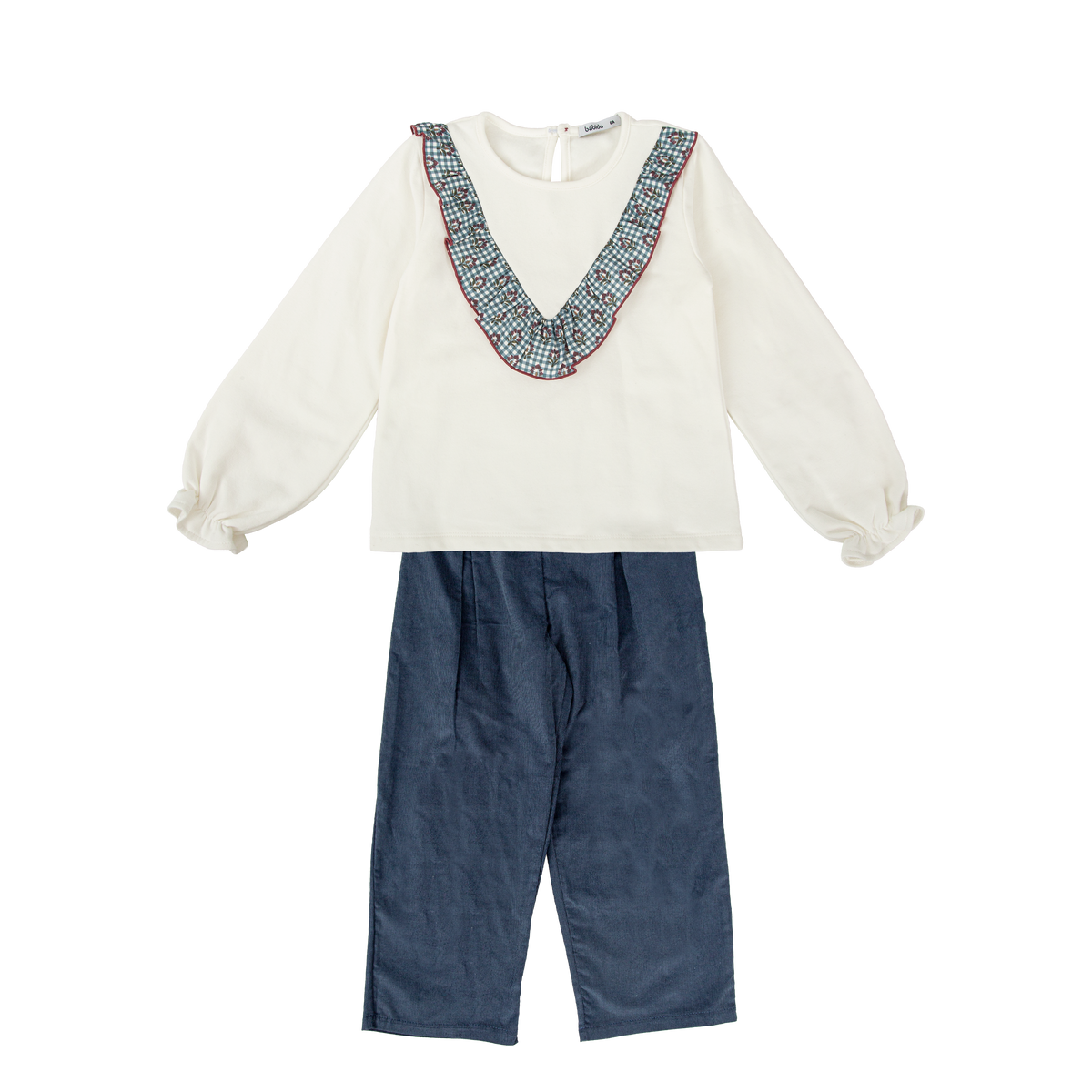 Conjunto Niña Babidú Familia Lluvia – Blusa + Pantalón | 12 Meses a 8 Años