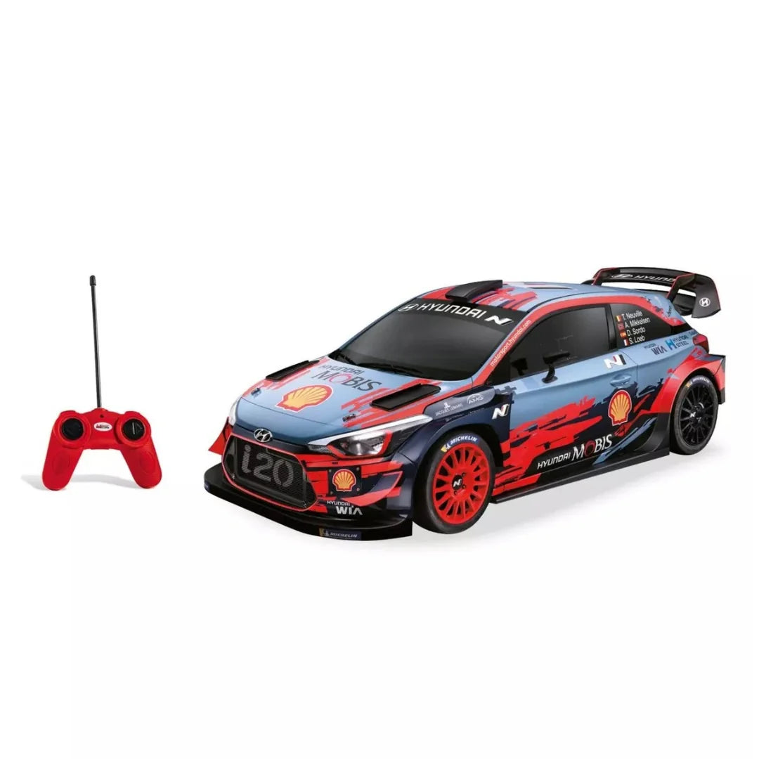 Coche Radiocontrol Hyundai i20 WRC 1:24 - ¡Diversión Compacta y Detalles de Rally!