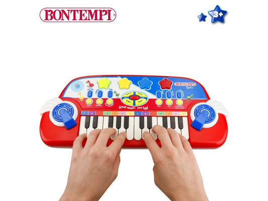 Piano infantil c/micrófono BONTEMPI