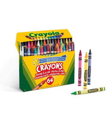 Ceras 64 unidades  Crayola