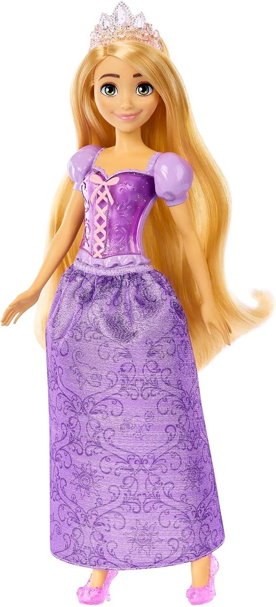 Mattel Disney Princess Rapunzel Muñeca princesa película Enredados, juguete +3 años