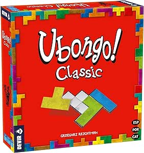 Devir - Ubongo, Juego de Mesa con Amigos para Fiestas, 8 años