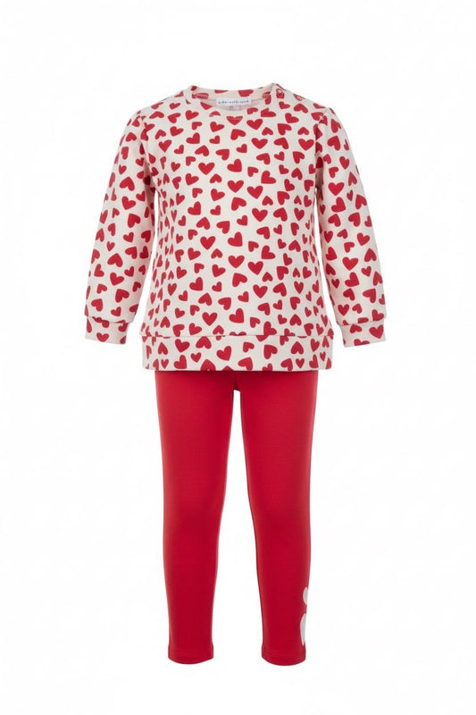 Conjunto Legging y Sudadera Loves Ágatha Ruiz de la Prada 3-8 años | Siju