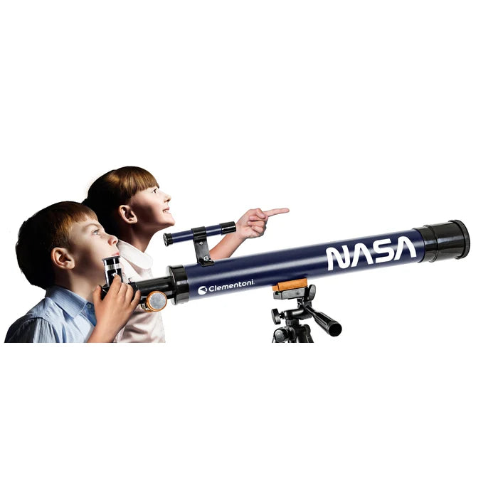 Telescopio NASA para niños con trípode extensible – Objetivo 50 mm | 8+ años