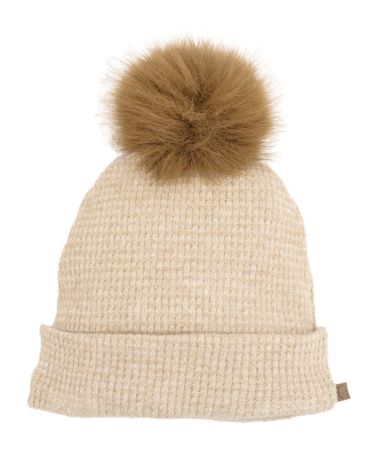 Gorro Mistral bebé y niño/a – Calamaro (18 meses a 6 años) color arena