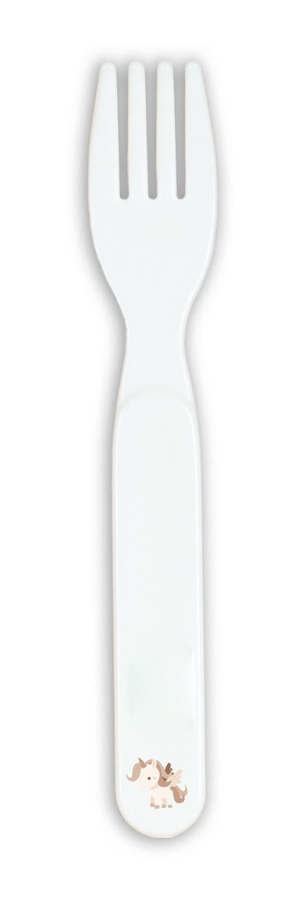 Set vajilla infantil 5 piezas Safta Unicornio – Plato, bol, vaso, cuchara y tenedor