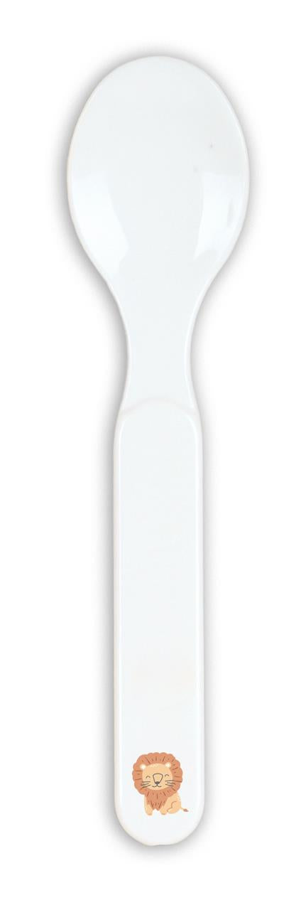 Set vajilla infantil 5 piezas Safta León – Plato, bol, vaso, cuchara y tenedor