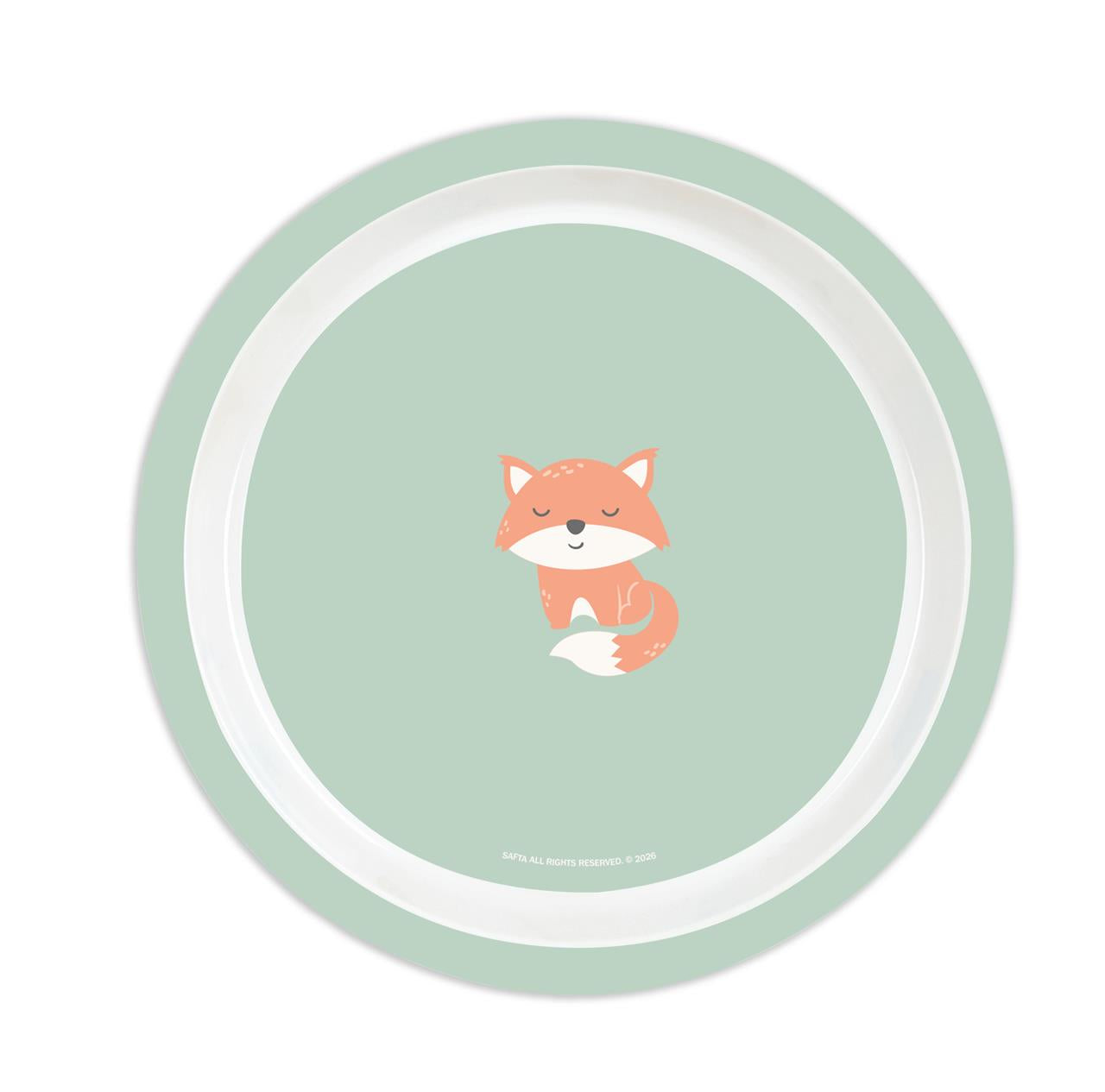 Set vajilla infantil 5 piezas Safta Zorro – Plato, bol, vaso, cuchara y tenedor