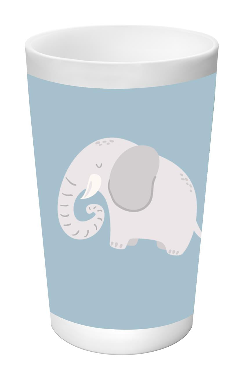 Set vajilla infantil 5 piezas Safta Elefante – Plato, bol, vaso, cuchara y tenedor