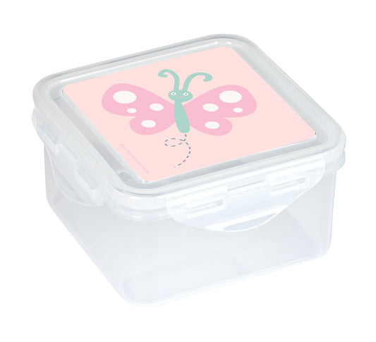 Fiambrera infantil Safta Mariposa – Porta alimentos hermético para guardería y cole