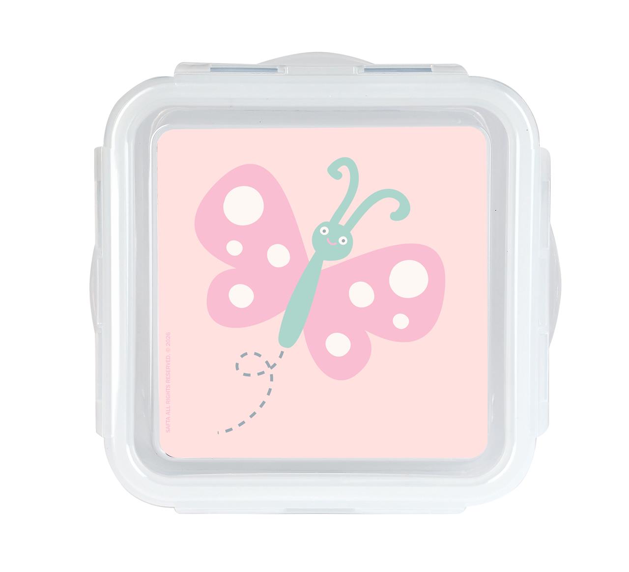 Fiambrera infantil Safta Mariposa – Porta alimentos hermético para guardería y cole
