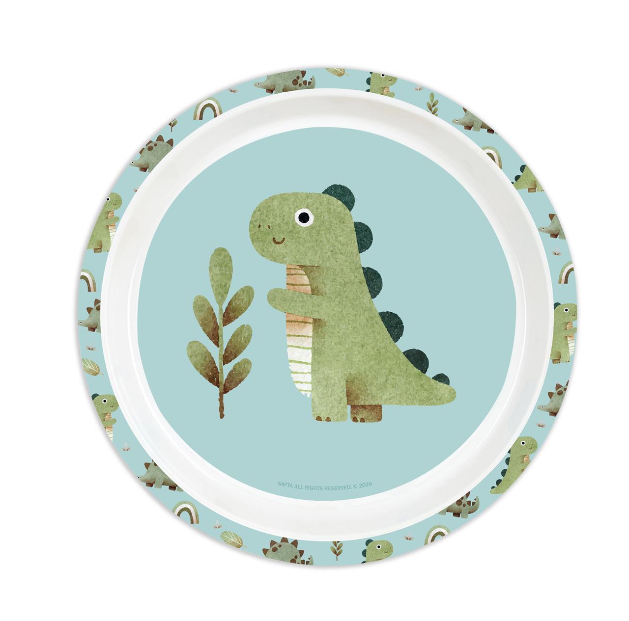 Set Vajilla Infantil Safta Dinos 5 Piezas