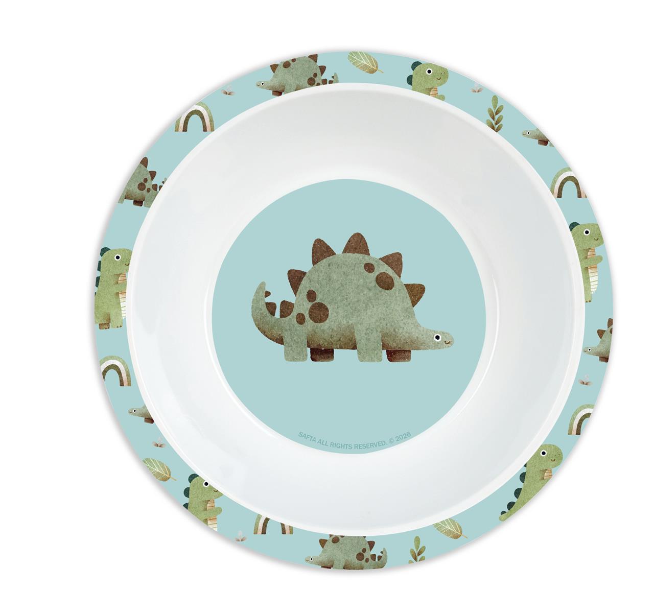 Set Vajilla Infantil Safta Dinos 5 Piezas