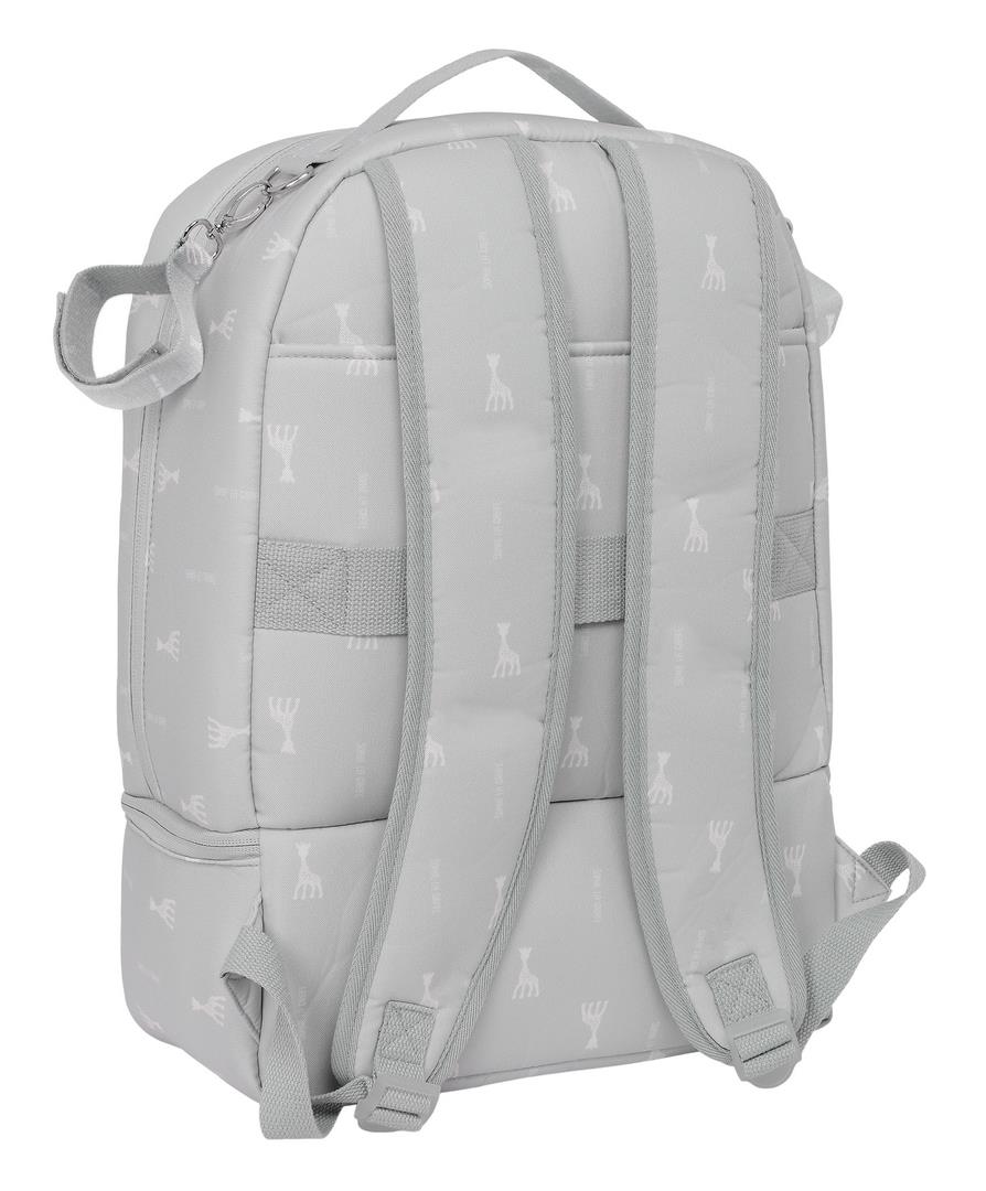 Mochila para carrito y accesorios bebé Sophie la Girafe Mum (30 × 43 × 15 cm) con compartimentos