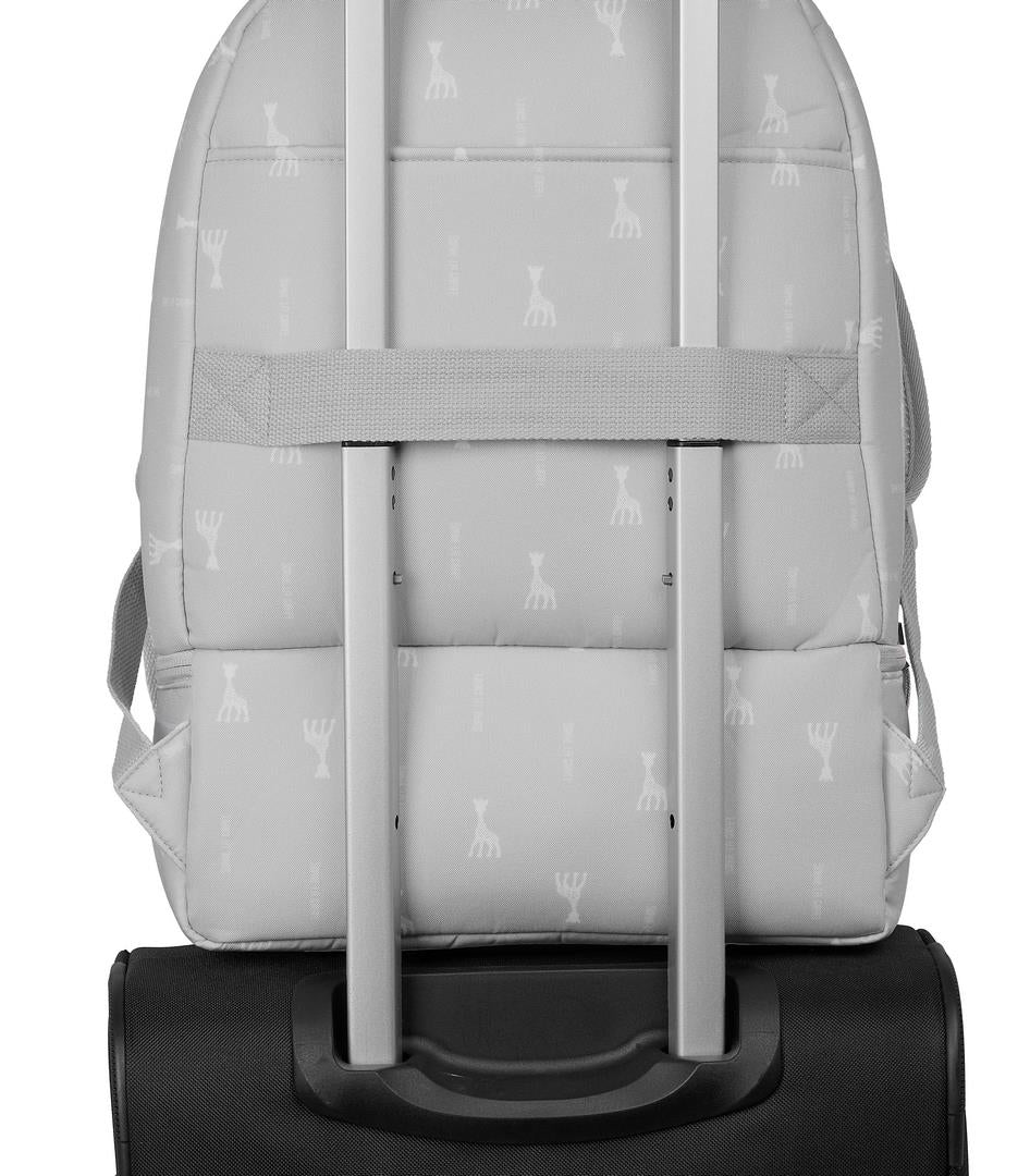 Mochila para carrito y accesorios bebé Sophie la Girafe Mum (30 × 43 × 15 cm) con compartimentos