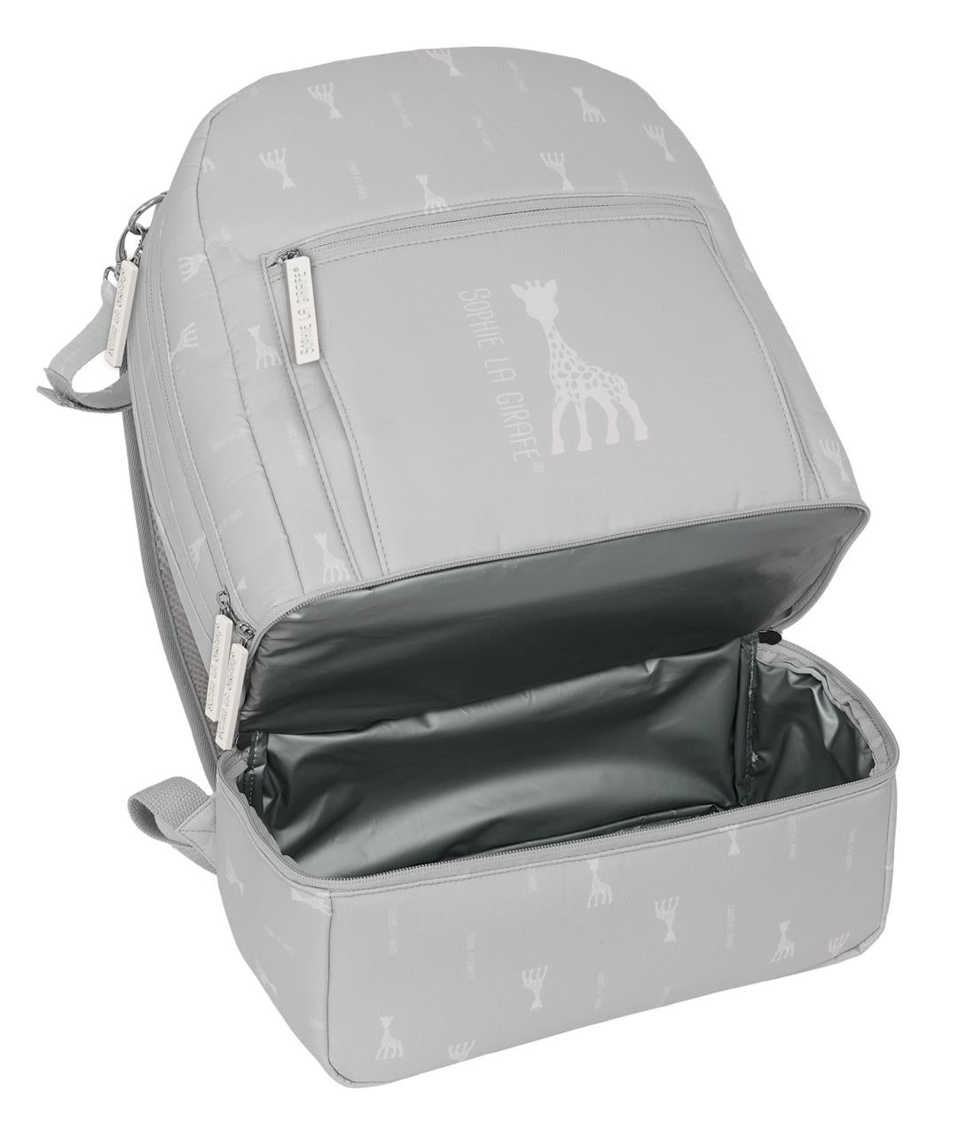 Mochila para carrito y accesorios bebé Sophie la Girafe Mum (30 × 43 × 15 cm) con compartimentos