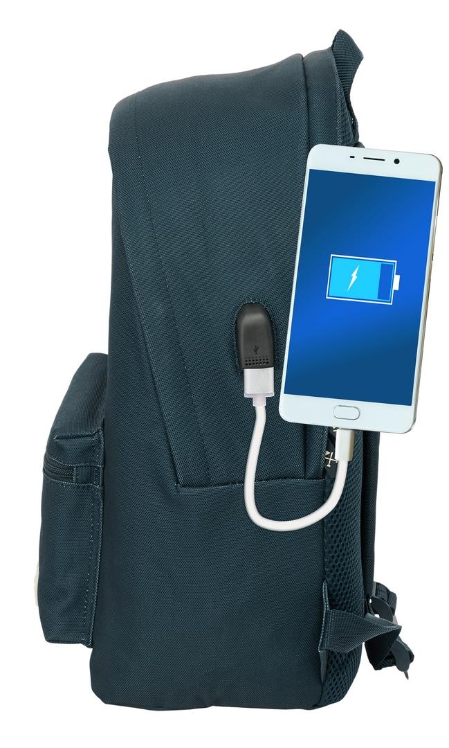Mochila Portátil 15,6” + USB Harper & Neyer | Doble Compartimento Ergonómica