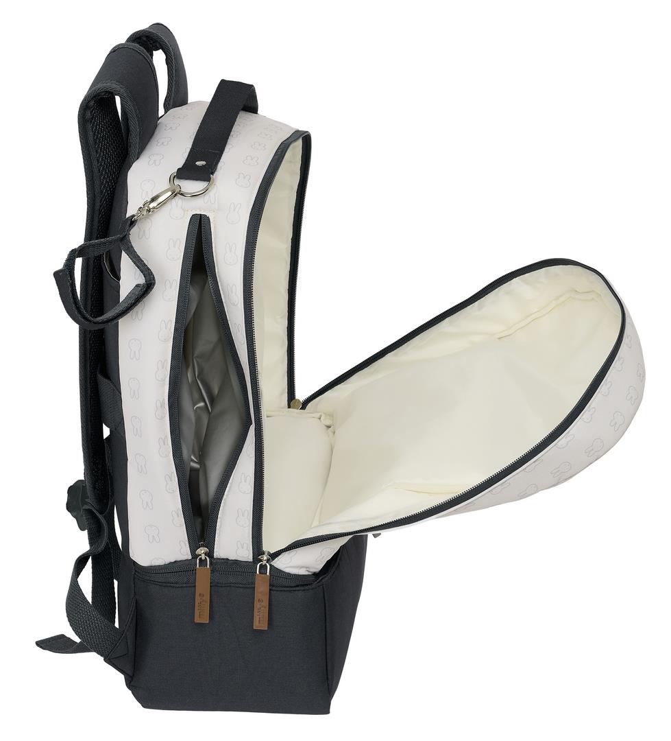 Mochila organizadora para bebé Miffy Mum Moon – práctica y elegante 30 x 43 x 15 cm