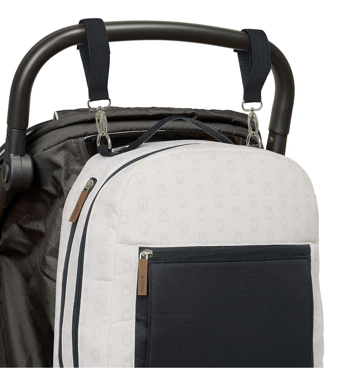 Mochila organizadora para bebé Miffy Mum Moon – práctica y elegante 30 x 43 x 15 cm