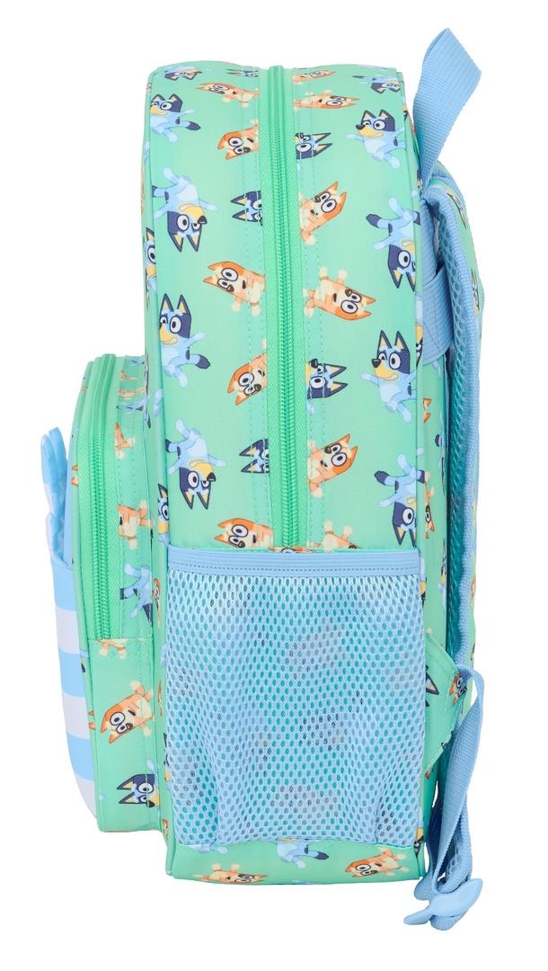 Mochila Infantil Bluey Adaptable a Carro | Preescolar