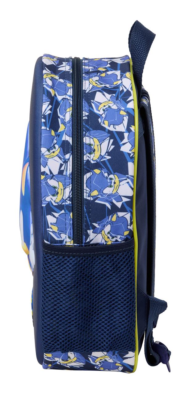 Mochila Infantil 3D Sonic