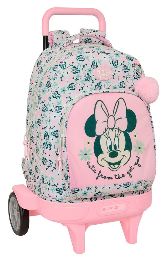 Mochila con Ruedas Compact Minnie Mouse