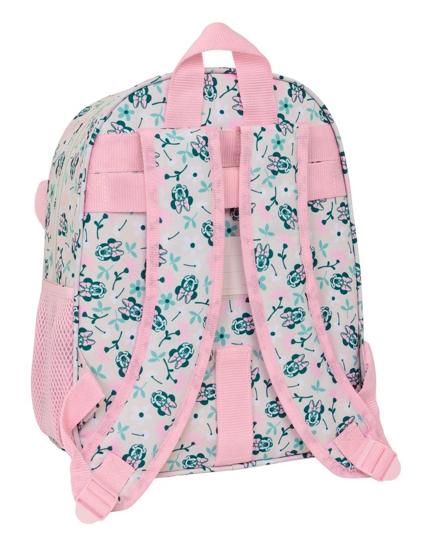 Mochila Infantil con Bolsillos Adaptable a Carro Minnie Mouse