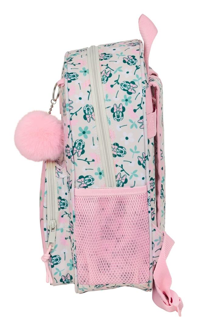 Mochila Infantil con Bolsillos Adaptable a Carro Minnie Mouse
