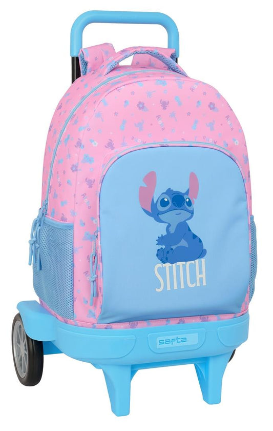 Mochila Grande con Ruedas Compacta Stitch