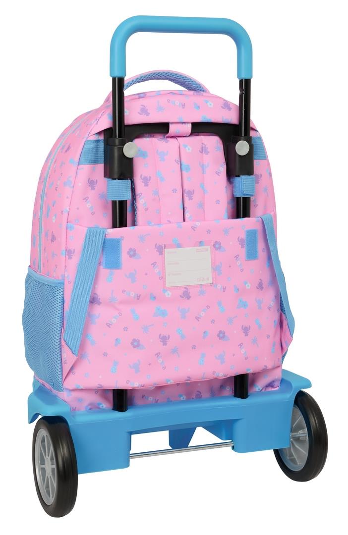 Mochila Grande con Ruedas Compacta Stitch