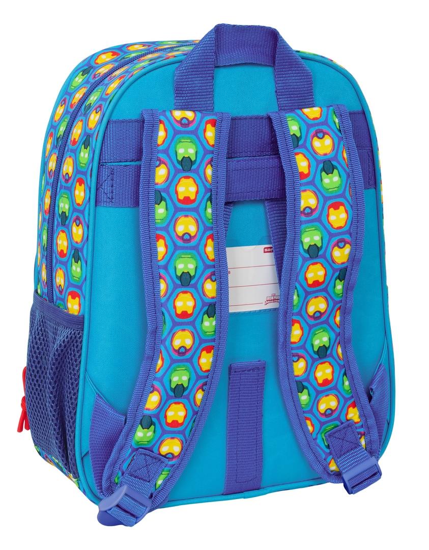 Mochila Infantil con Bolsillos Adaptable a Carro Iron Man
