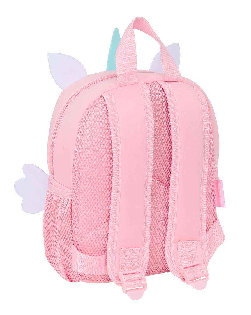 Mochila Infantil de Neopreno Unicornio Rosa