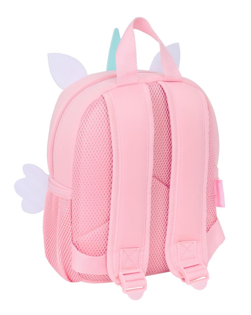 Mochila Infantil de Neopreno Unicornio Rosa