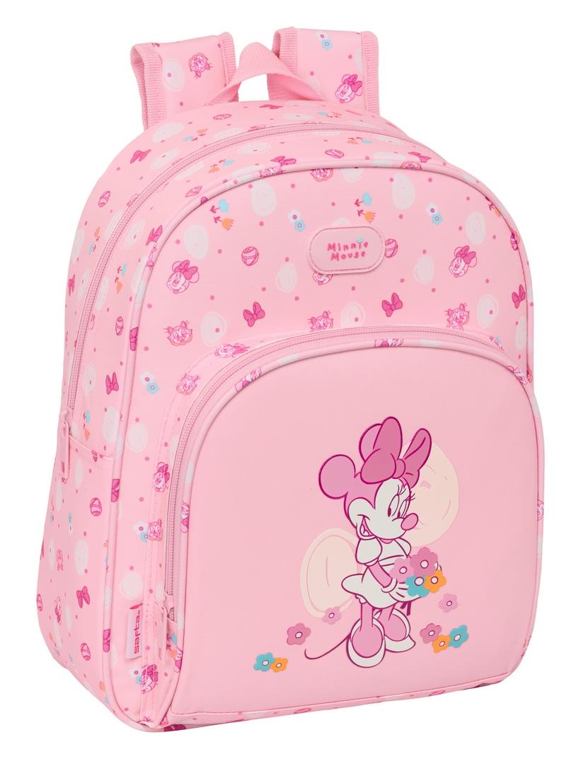 Mochila Infantil Adaptable a Carro Minnie Mouse