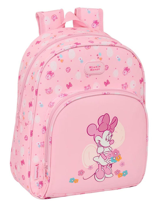 Mochila Infantil Adaptable a Carro Minnie Mouse