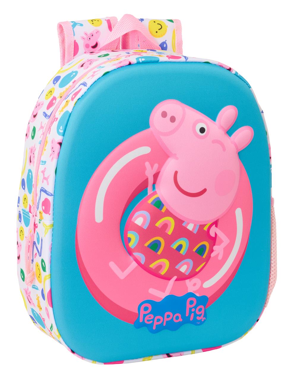 Mochila Guardería 3D Peppa Pig
