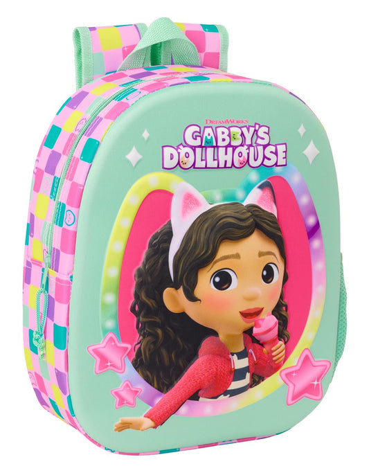 Mochila Guardería 3D Gabby’s Dollhouse