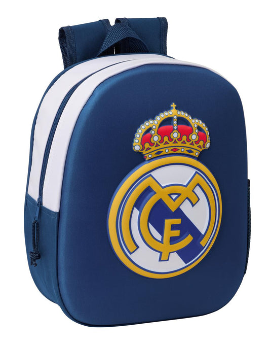 Mochila Guardería 3D Real Madrid