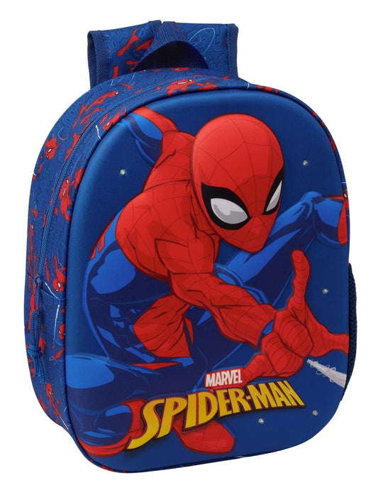 Mochila 3D con LEDs Spider-Man