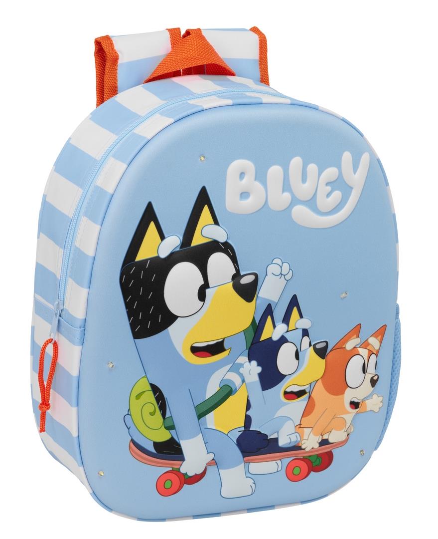Mochila 3D con LEDs Bluey