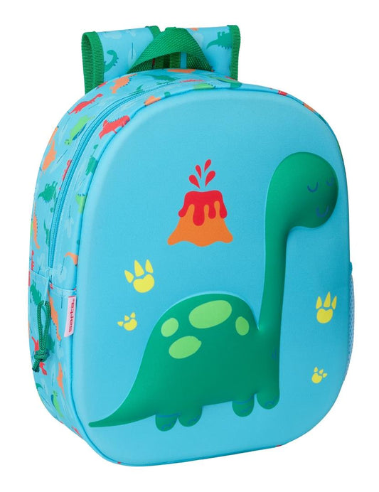 Mochila 3D Safta Dino Infantil