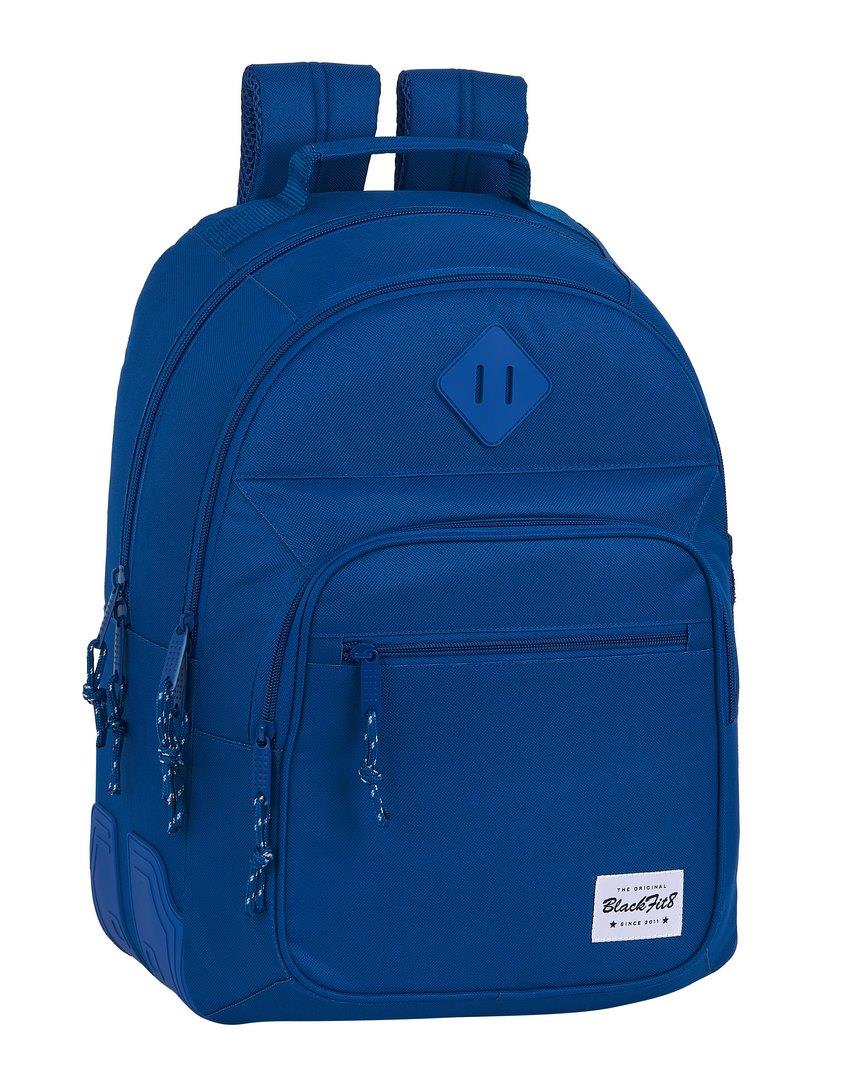 Mochila Doble Adaptable Carro Blackfit8 Oxford