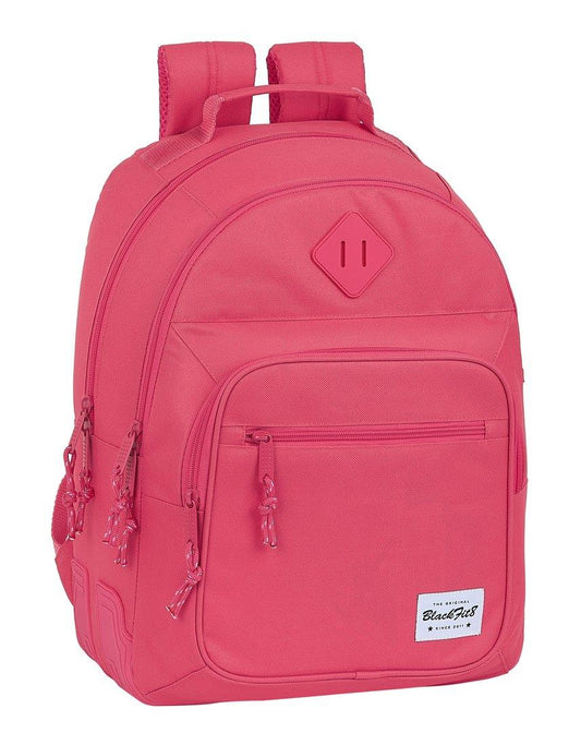 Mochila Doble Adaptable Carro Blackfit8 Fresa