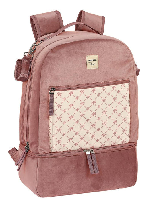 Mochila Accesorios Bebé Safta Rosa