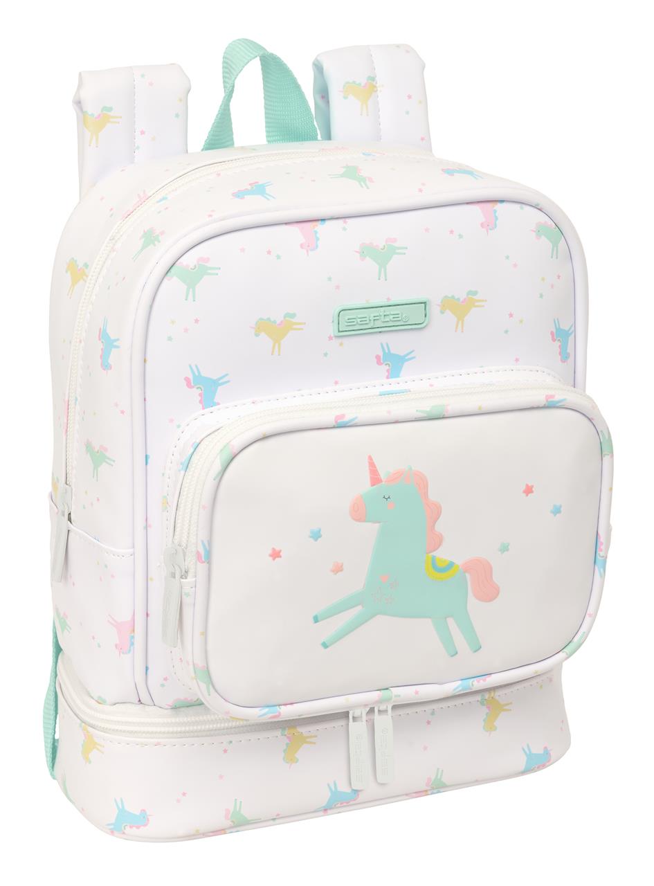 Mochila Nevera Guardería Safta Preescolar Unicornio