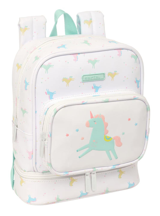 Mochila Nevera Guardería Safta Preescolar Unicornio