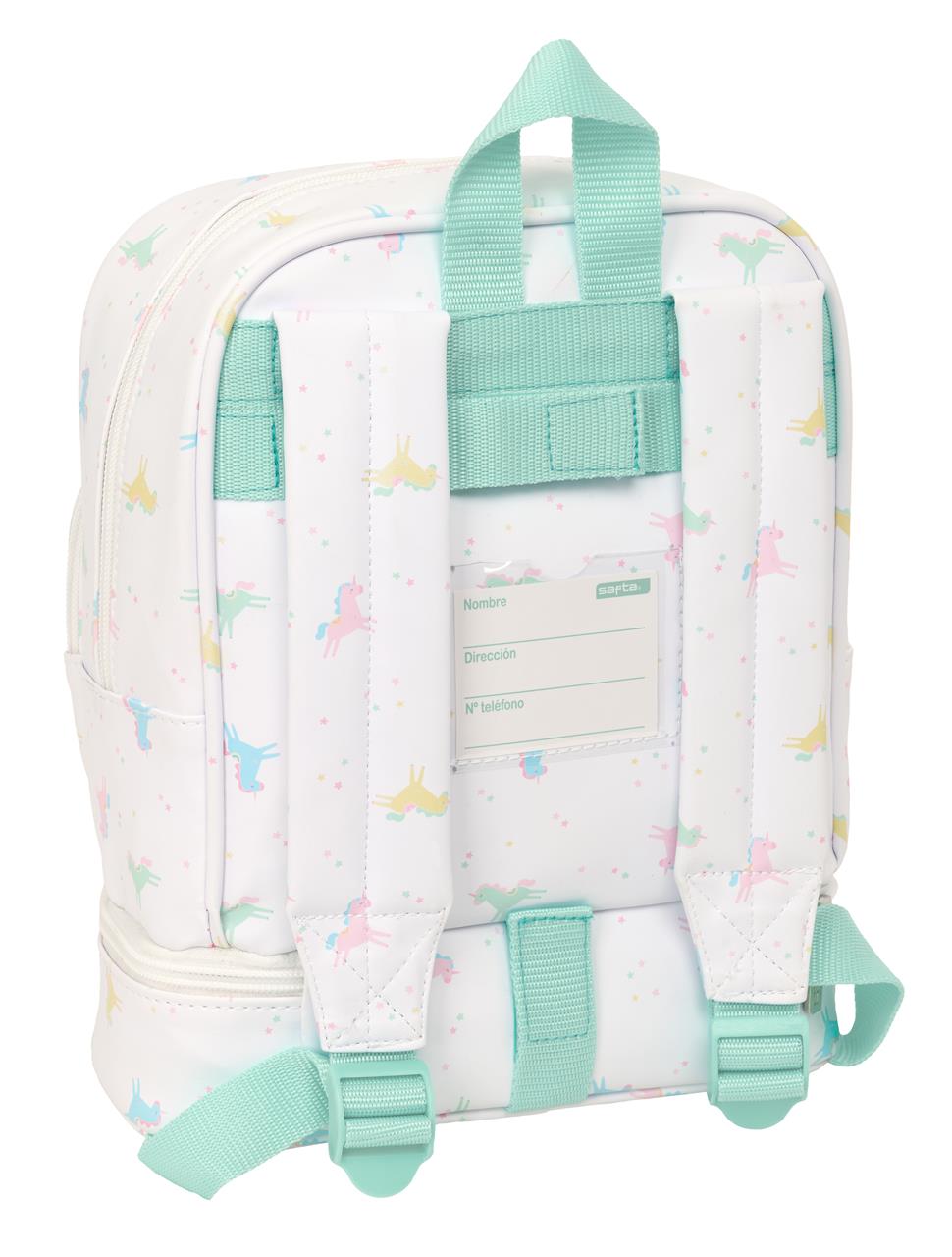 Mochila Nevera Guardería Safta Preescolar Unicornio