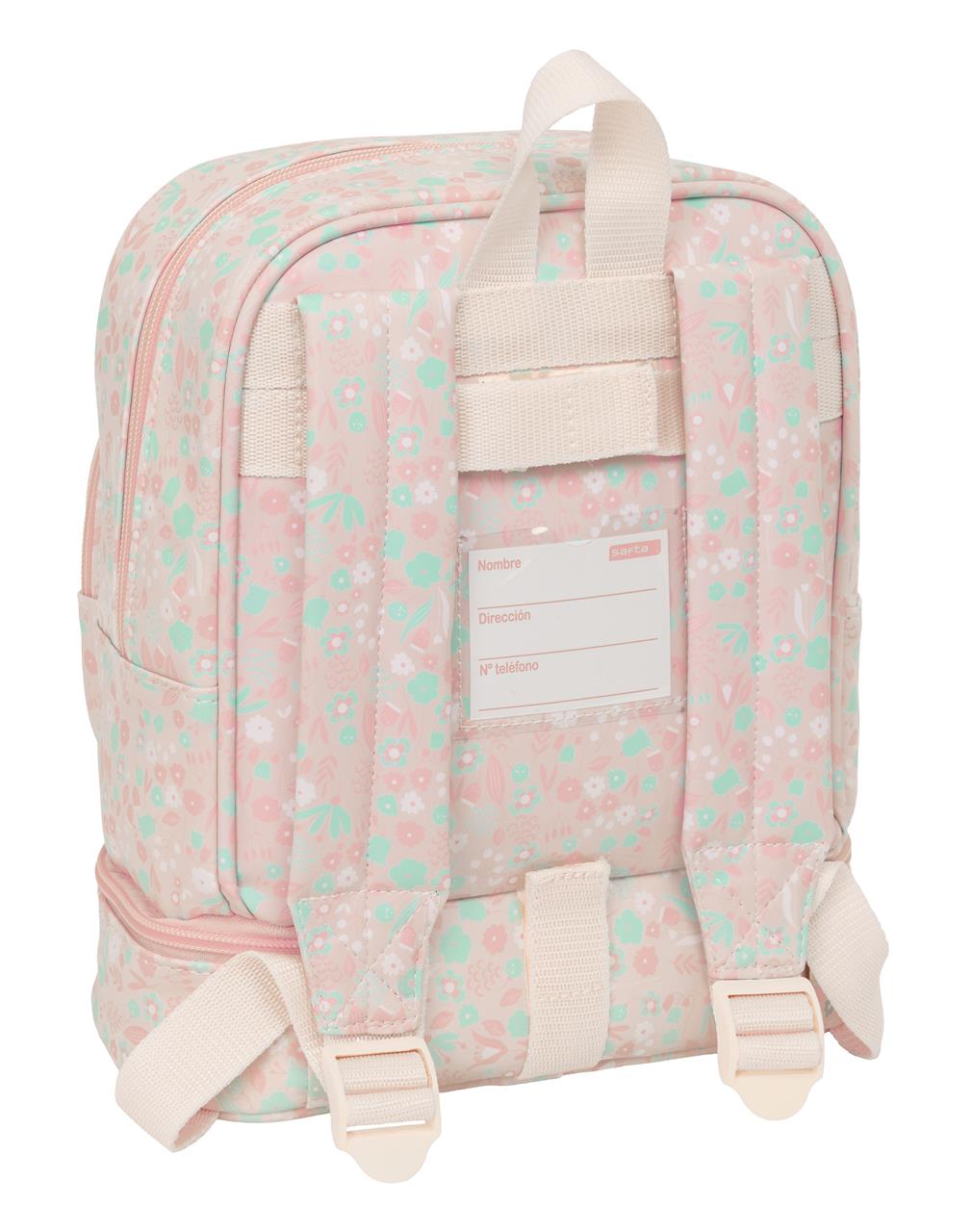 Mochila Nevera Guardería Safta Preescolar Mariposa